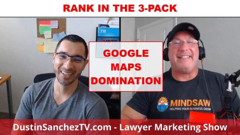 google maps rankings for law firms and lawyer websites